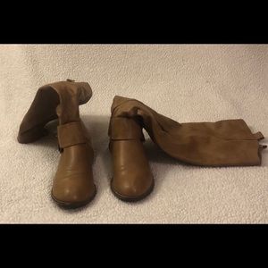 Bamboo Knee High Boots